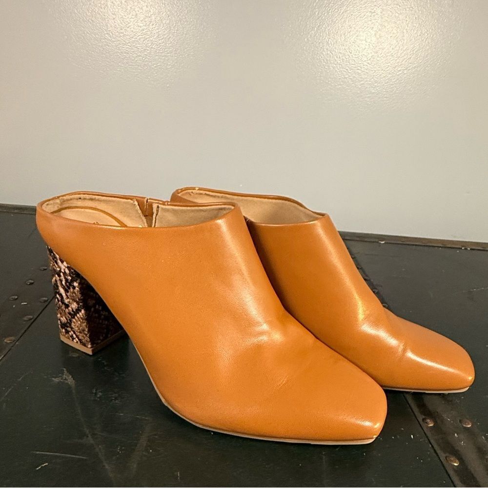 A New Day Brown Slip On Mule Women Size 10